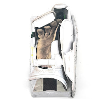 Bauer Vapor Hyperlite 2 - Bloqueur de gardien Pro Stock d'occasion (blanc/gris)